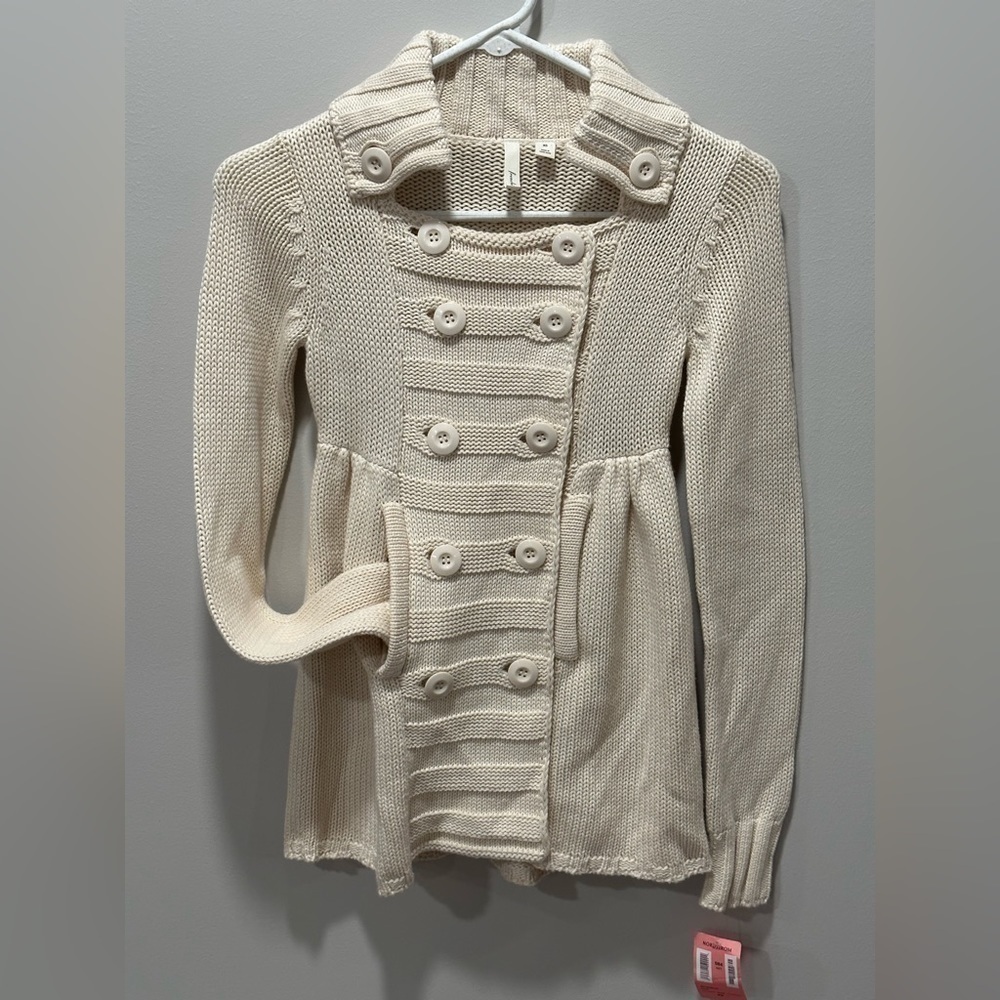 Frenchi Juniors Button up Cardigan Size XS NWT